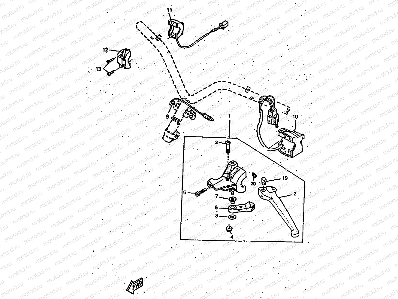 HANDLE SWITCH & LEVER