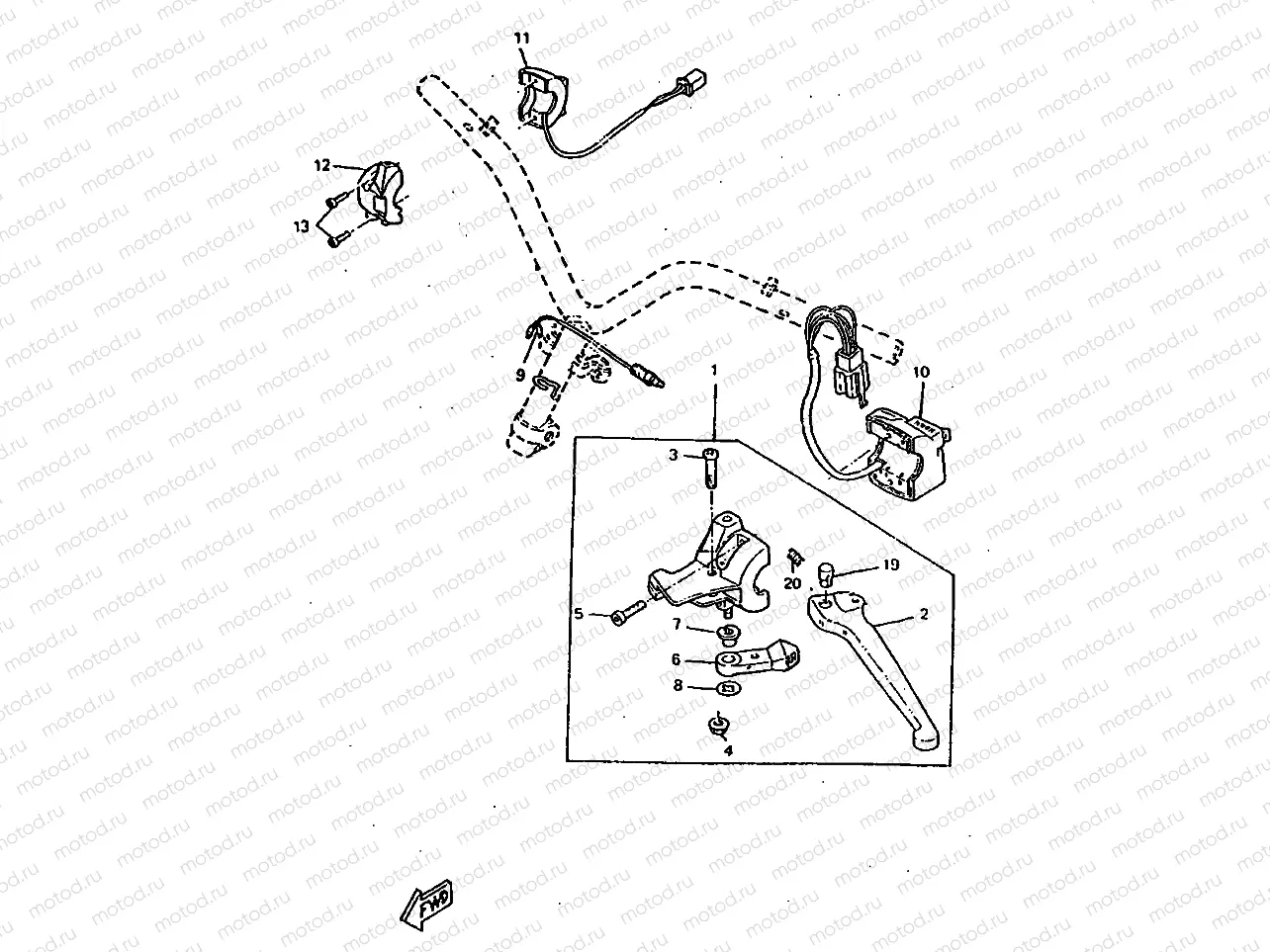 HANDLE SWITCH & LEVER