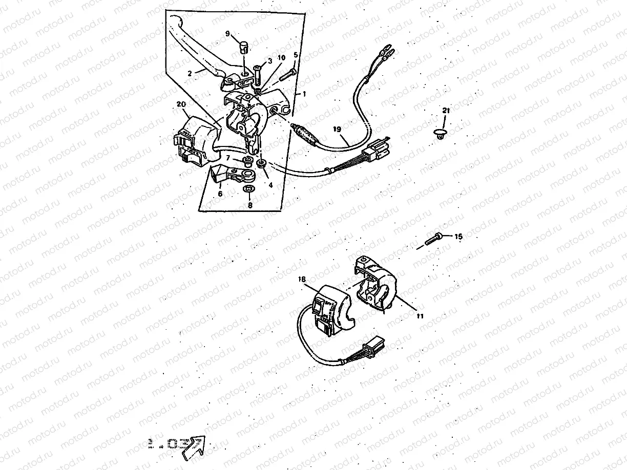 HANDLE SWITCH & LEVER