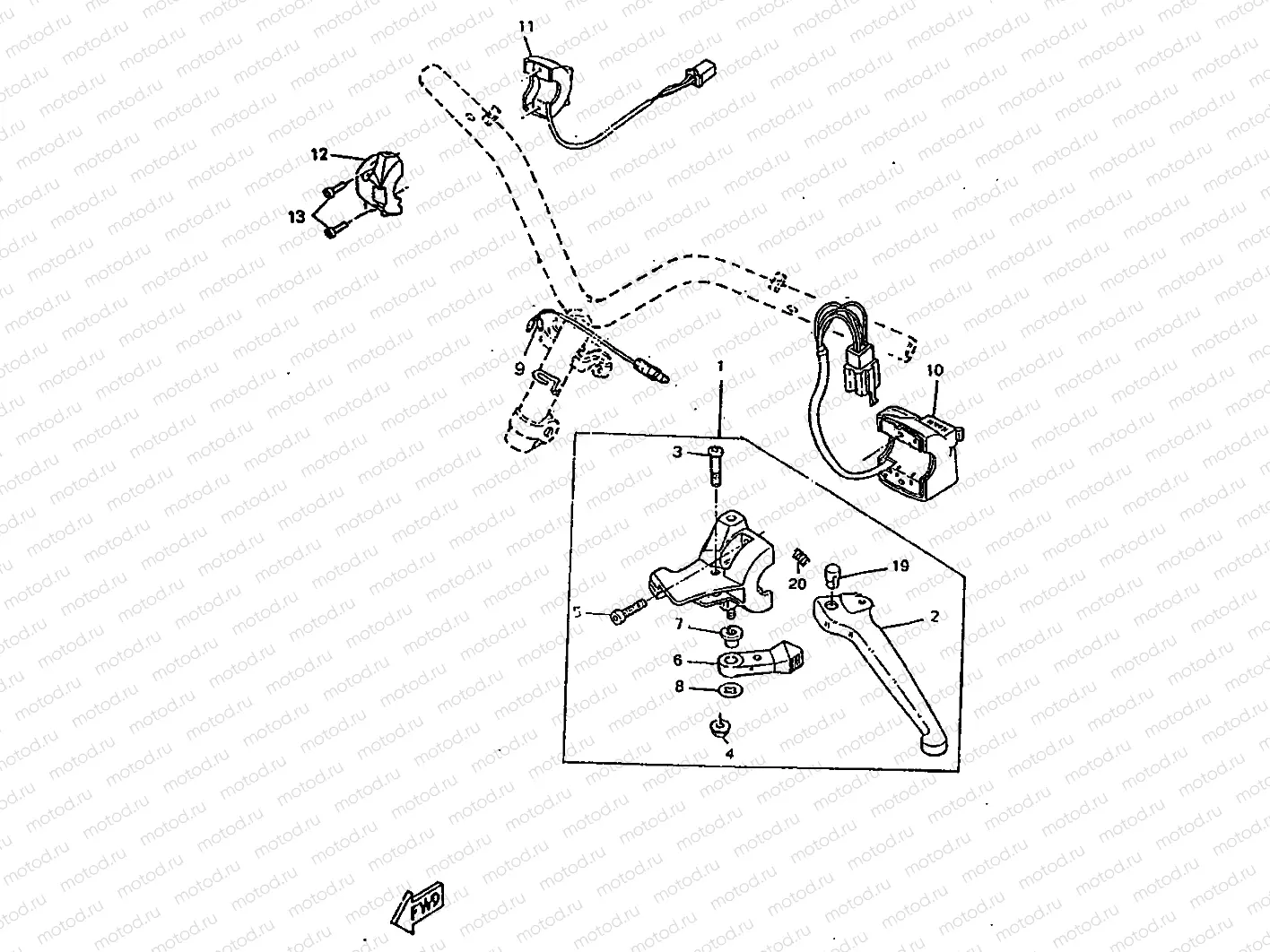 HANDLE SWITCH & LEVER