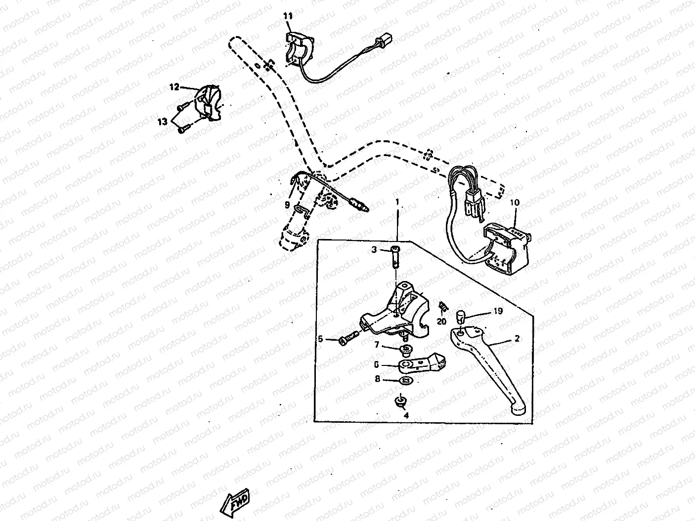 HANDLE SWITCH & LEVER