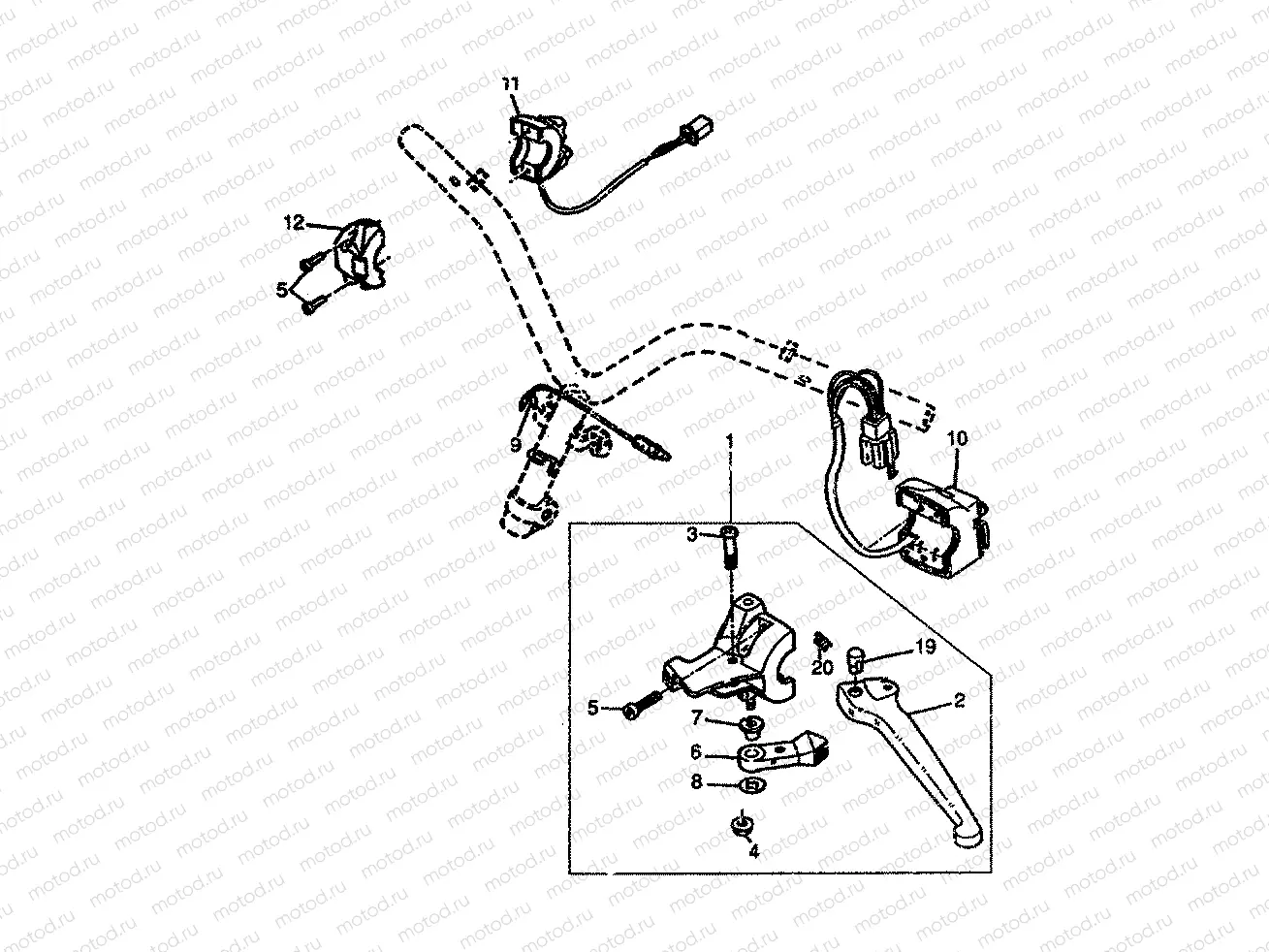 HANDLE SWITCH & LEVER