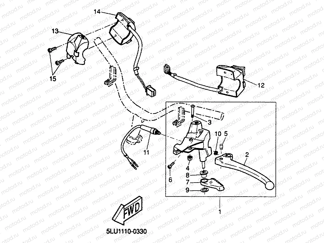HANDLE SWITCH & LEVER