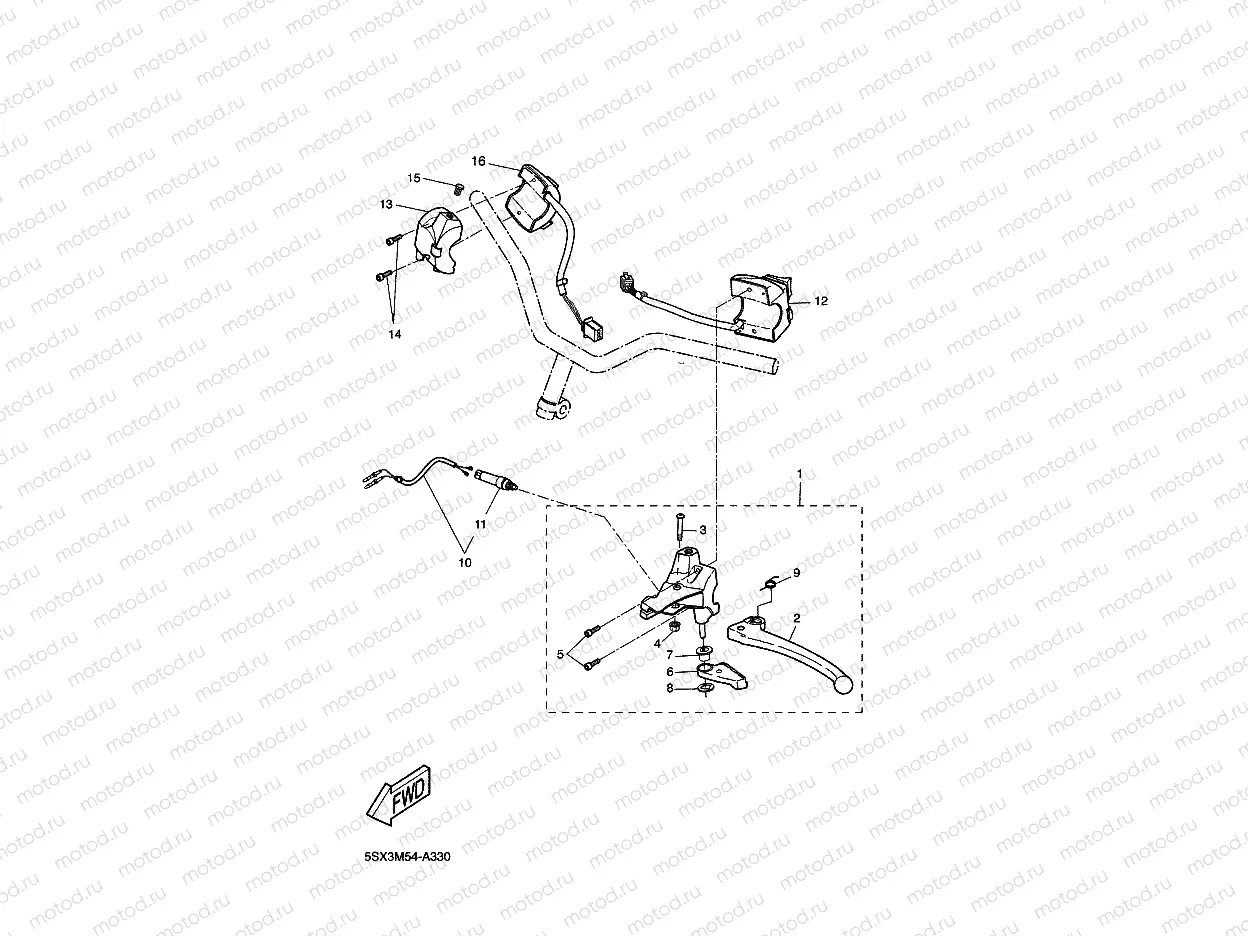 HANDLE SWITCH & LEVER