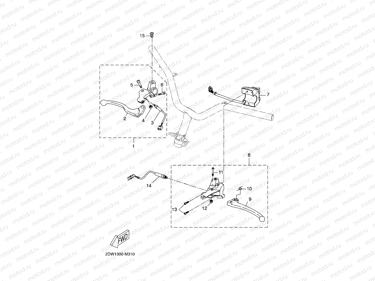 HANDLE SWITCH & LEVER