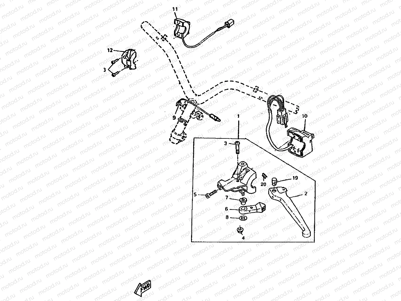 HANDLE SWITCH & LEVER