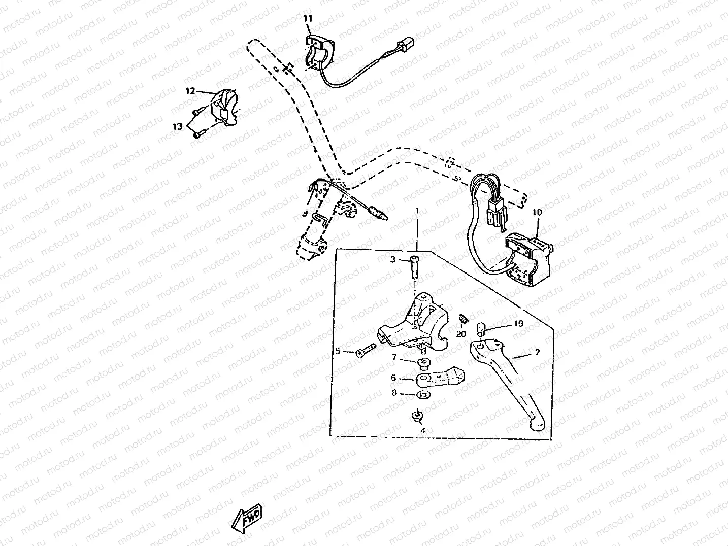HANDLE SWITCH & LEVER