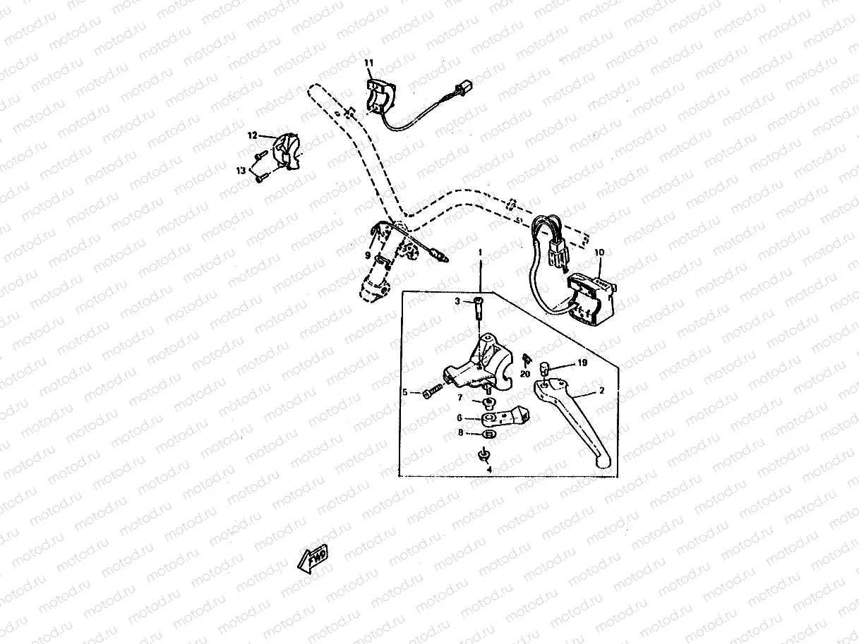 HANDLE SWITCH & LEVER