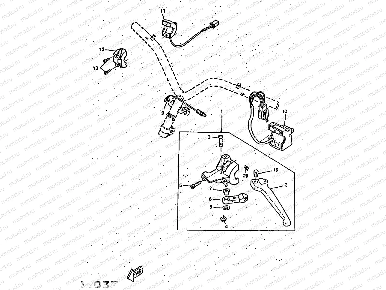 HANDLE SWITCH & LEVER