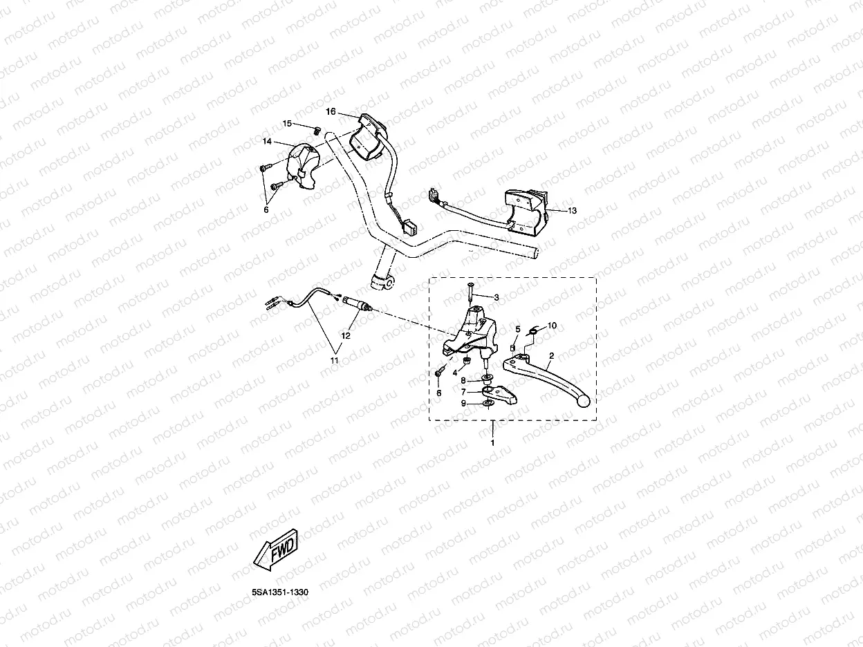 HANDLE SWITCH & LEVER