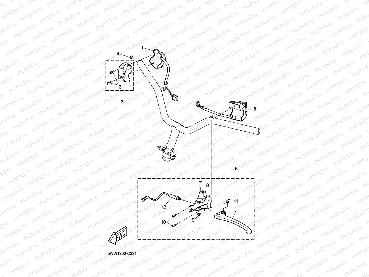 HANDLE SWITCH & LEVER