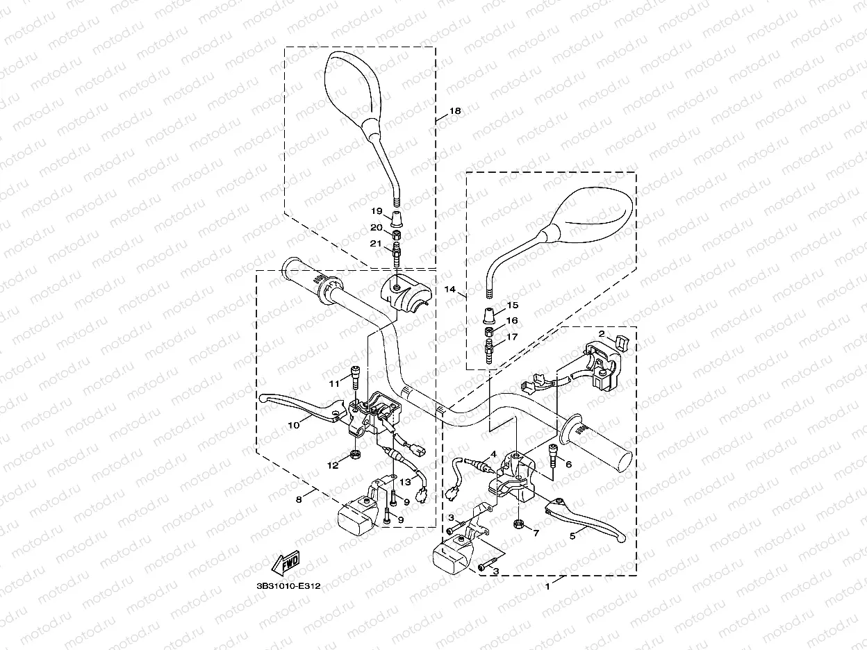 HANDLE SWITCH & LEVER