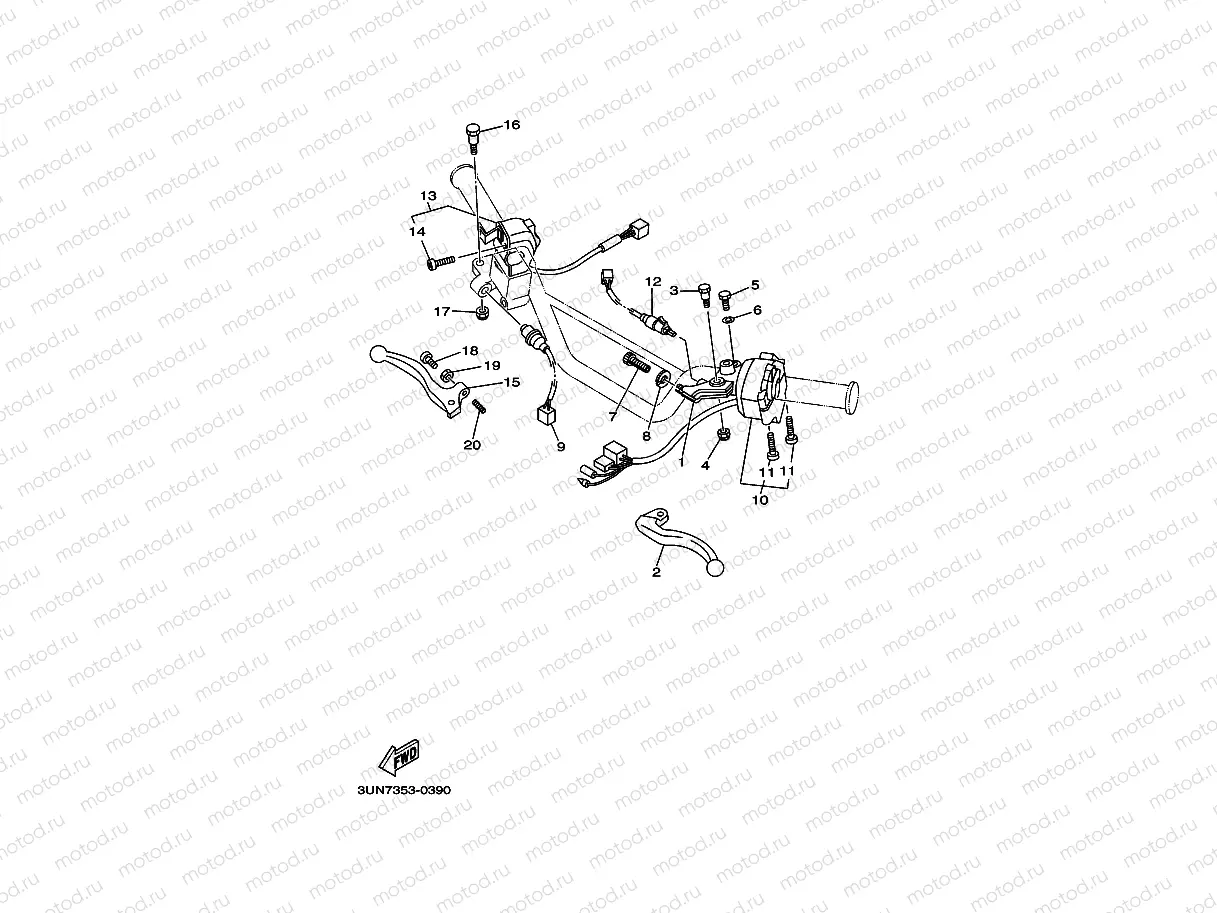 HANDLE SWITCH & LEVER