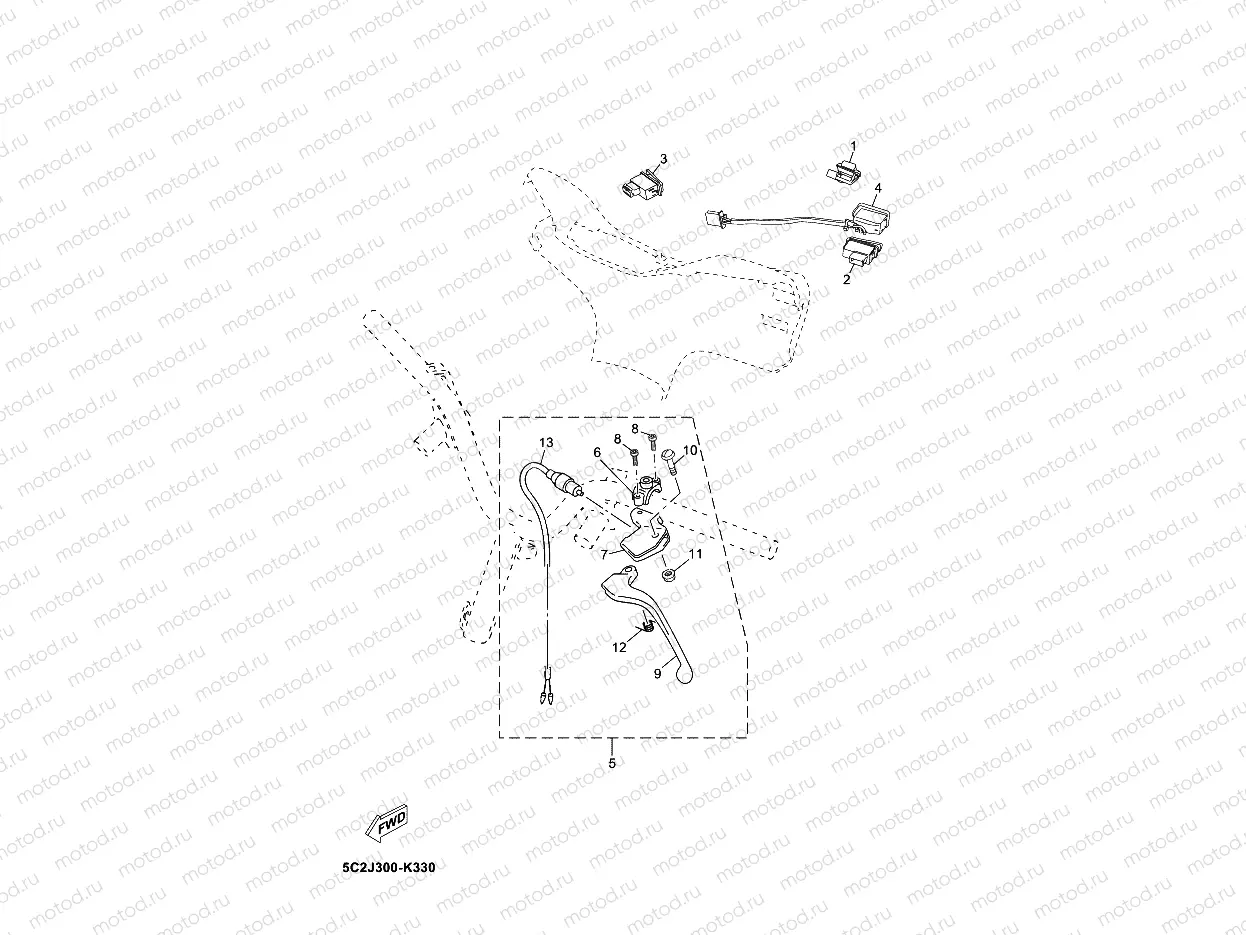 HANDLE SWITCH & LEVER