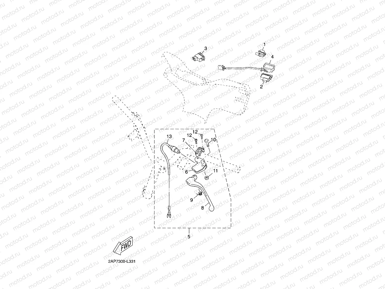 HANDLE SWITCH & LEVER