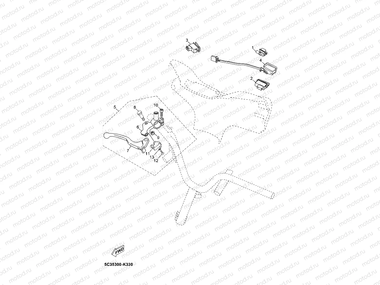 HANDLE SWITCH & LEVER