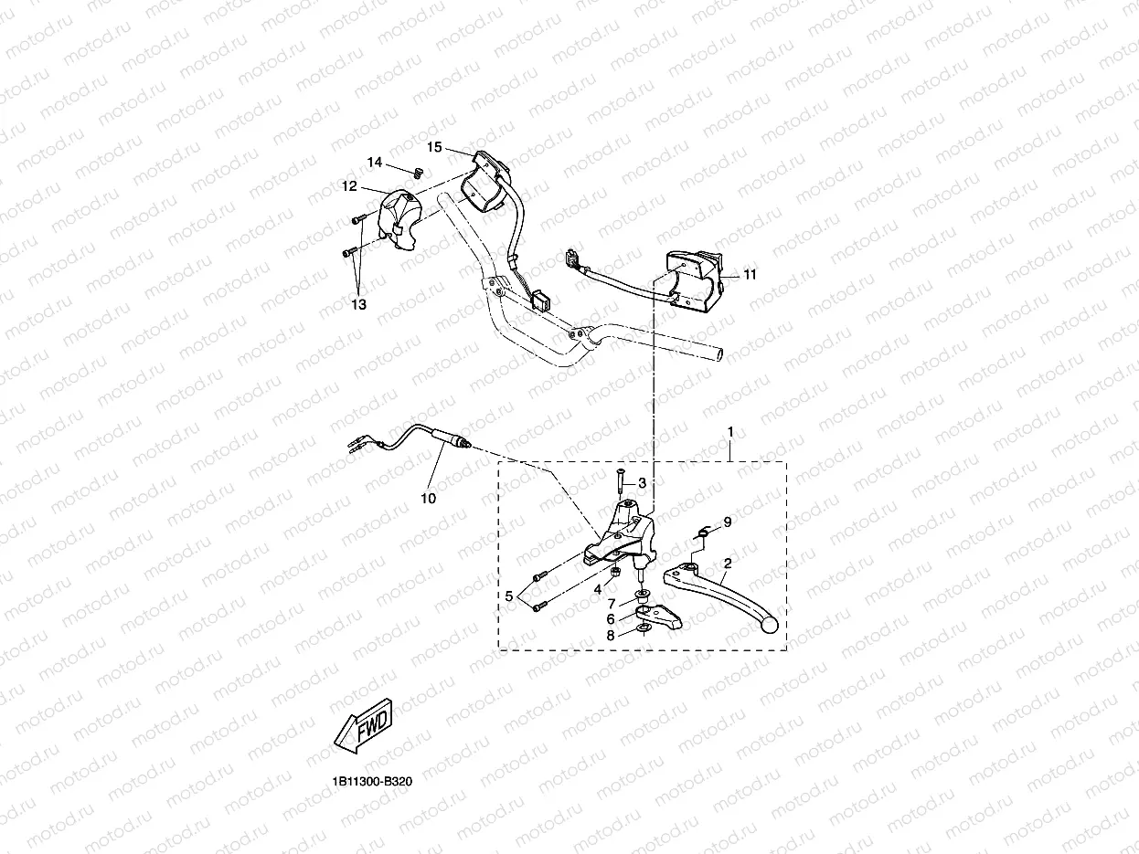 HANDLE SWITCH & LEVER