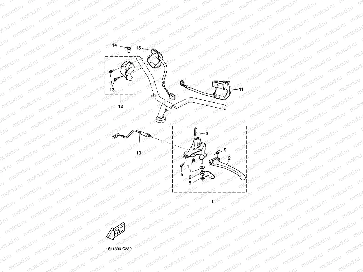 HANDLE SWITCH & LEVER