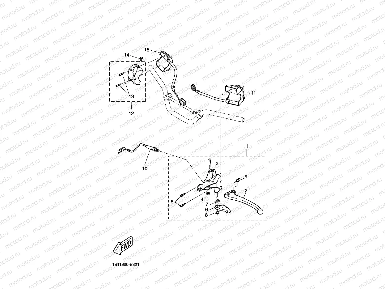 HANDLE SWITCH & LEVER