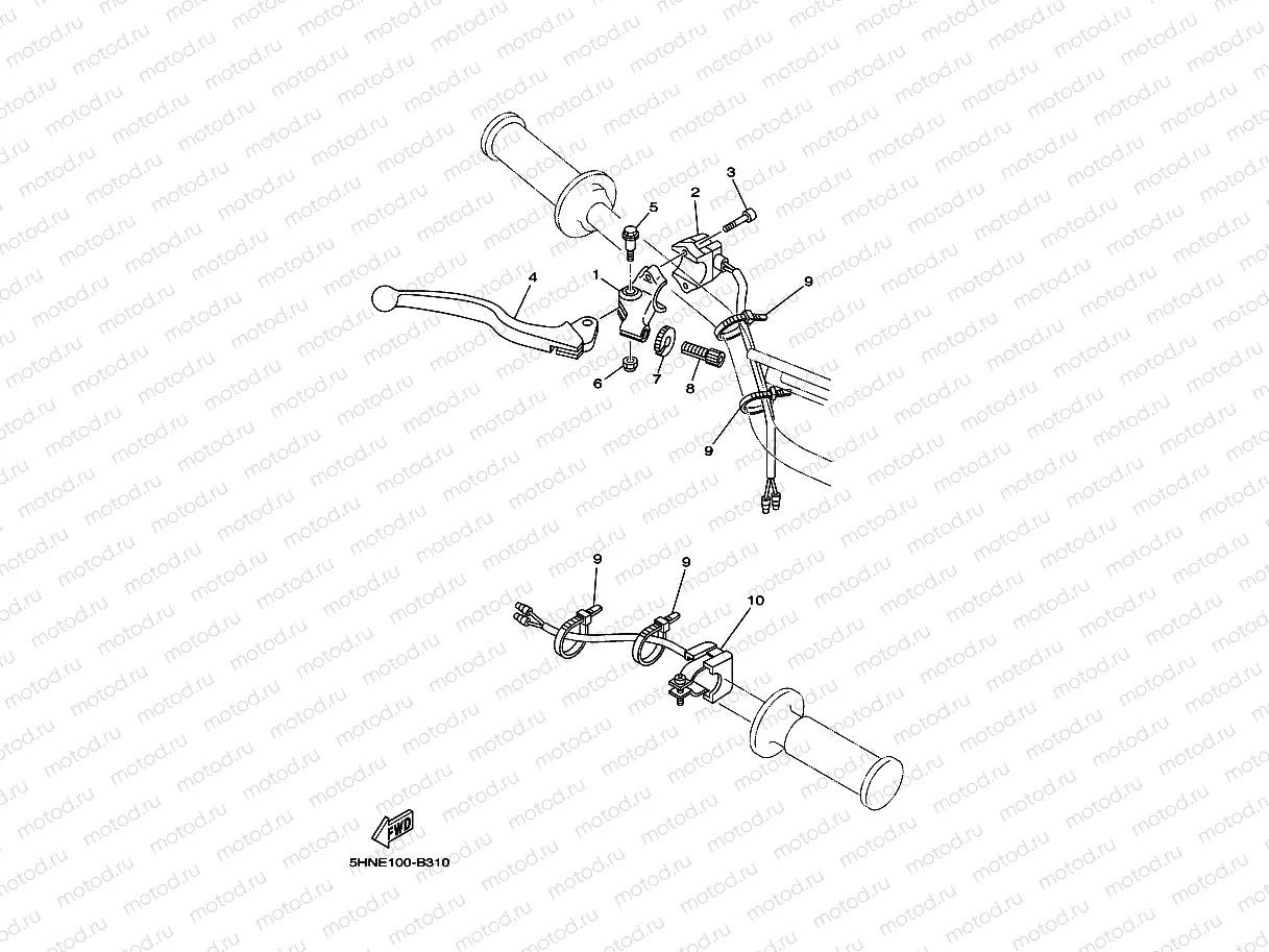 HANDLE SWITCH & LEVER