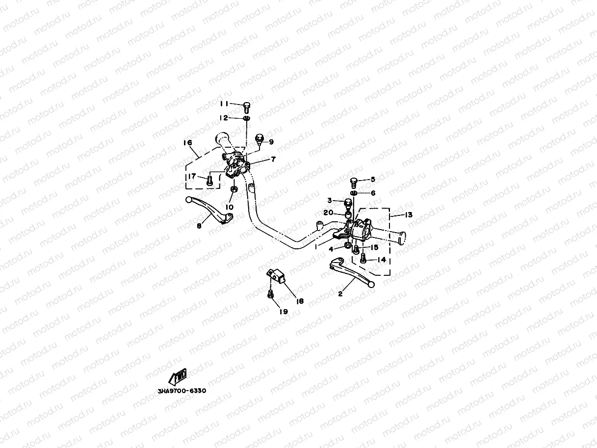 HANDLE SWITCH & LEVER
