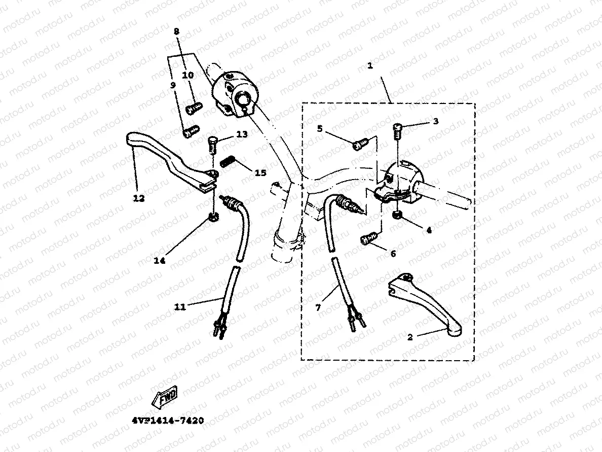 HANDLE SWITCH & LEVER