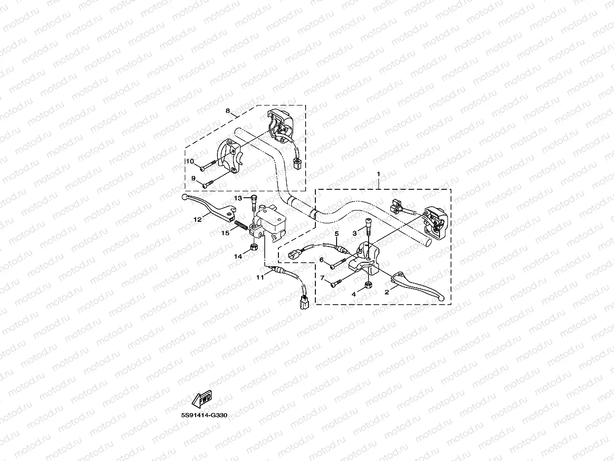 HANDLE SWITCH & LEVER