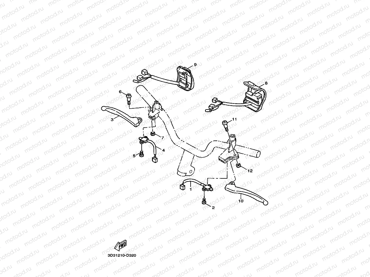 HANDLE SWITCH & LEVER