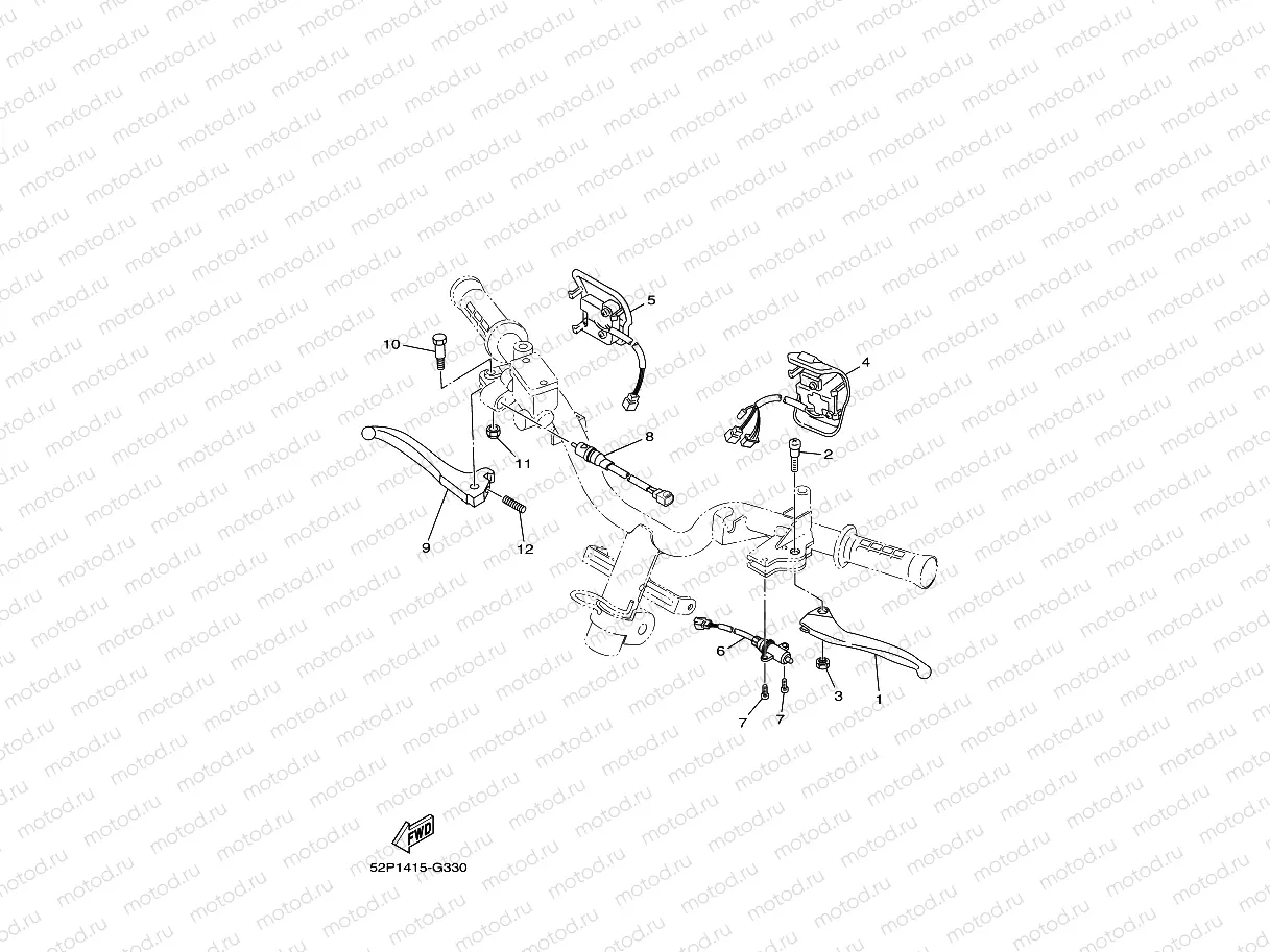 HANDLE SWITCH & LEVER
