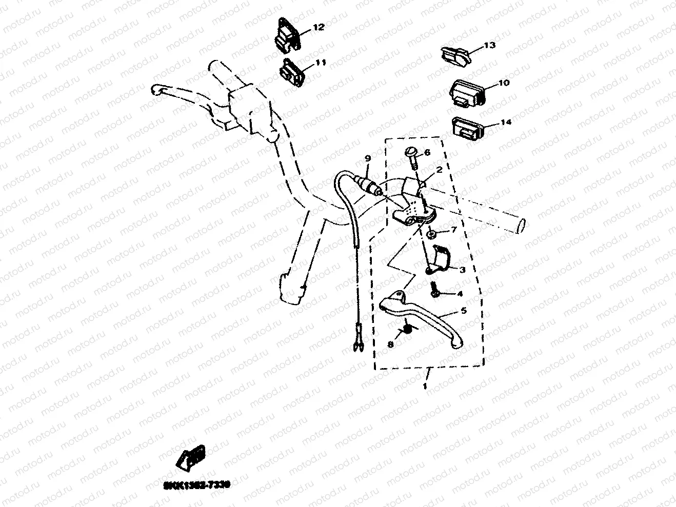 HANDLE SWITCH & LEVER