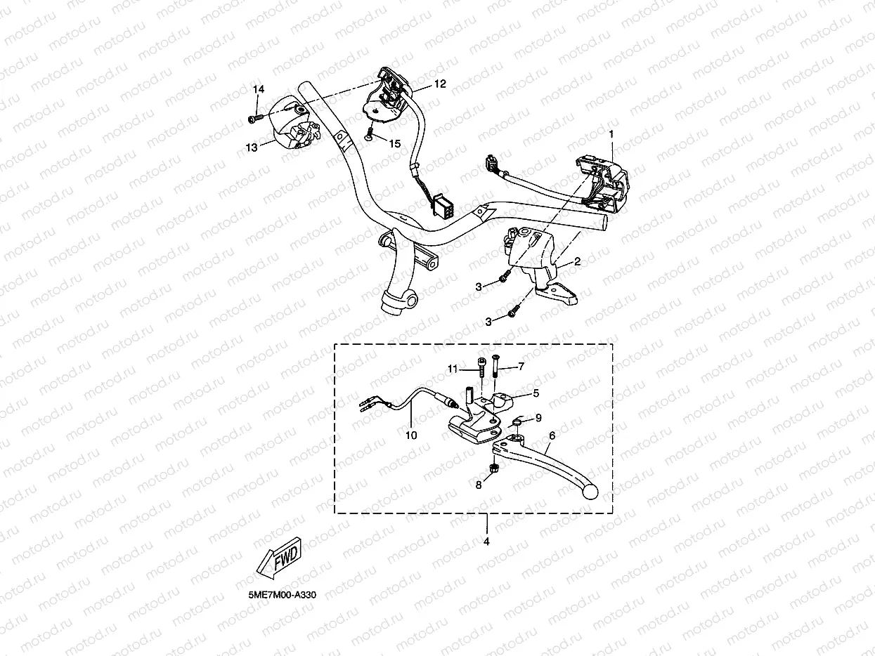 HANDLE SWITCH & LEVER