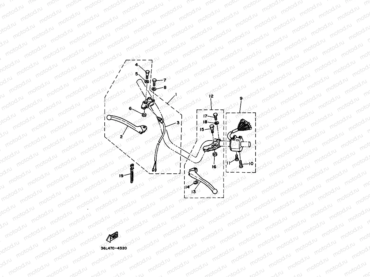 HANDLE SWITCH & LEVER