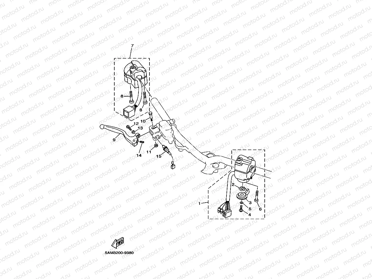 HANDLE SWITCH & LEVER