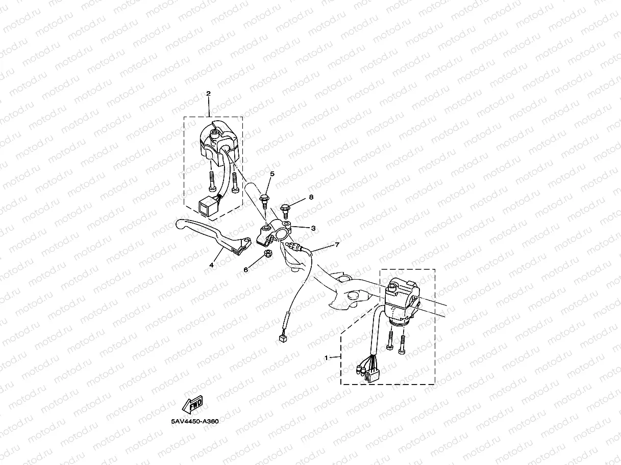 HANDLE SWITCH & LEVER