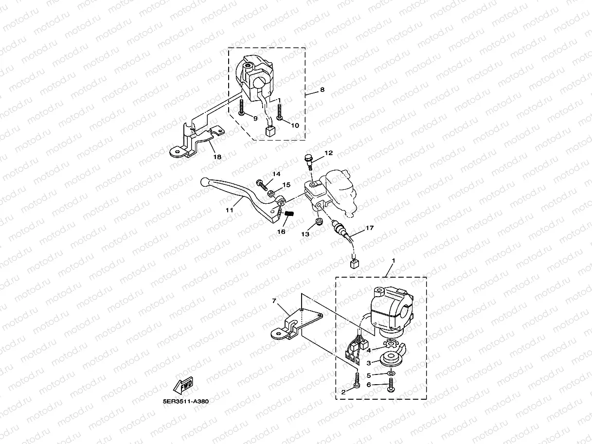 HANDLE SWITCH & LEVER