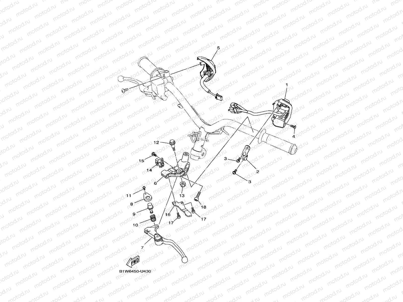 HANDLE SWITCH & LEVER