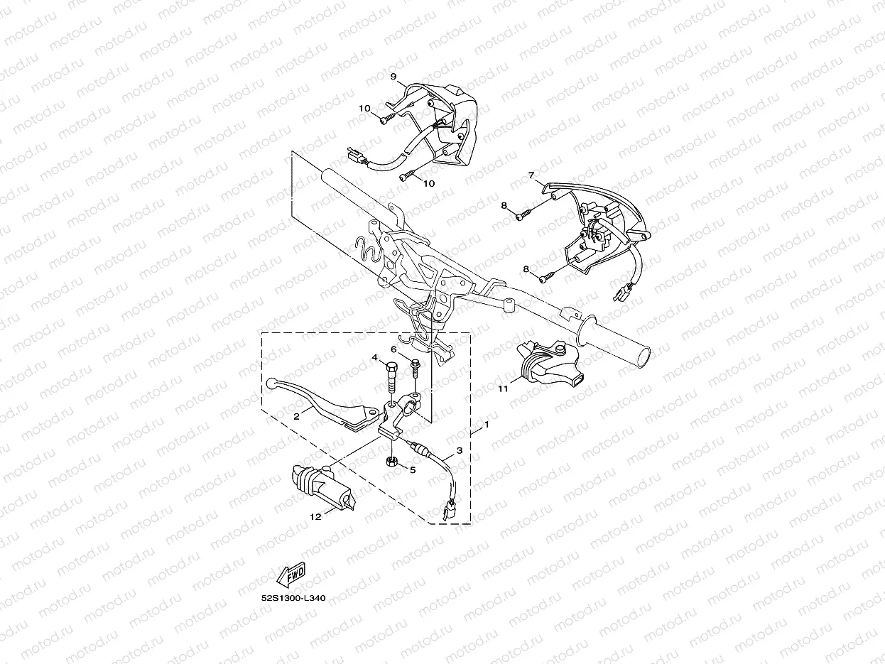 HANDLE SWITCH & LEVER
