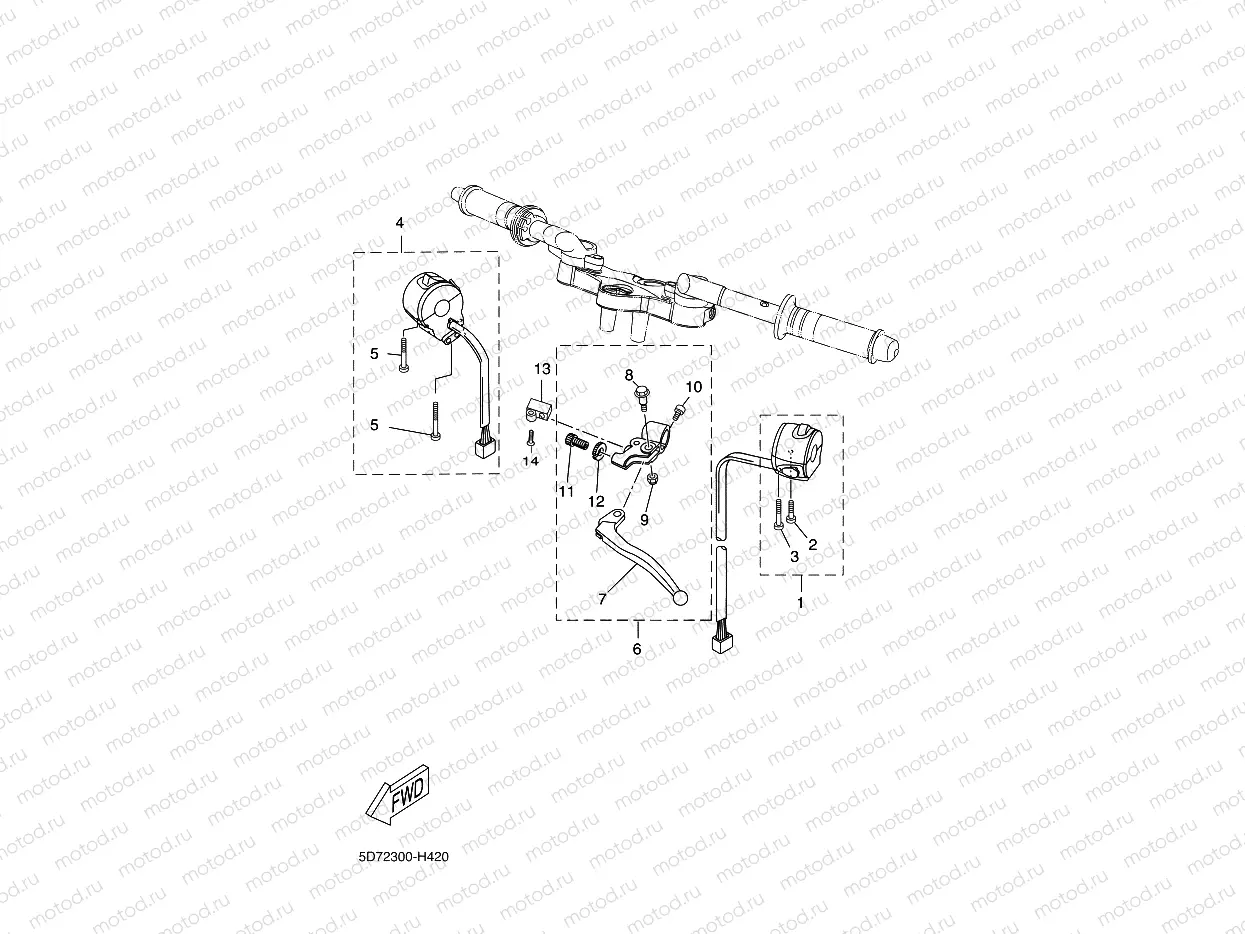 HANDLE SWITCH & LEVER