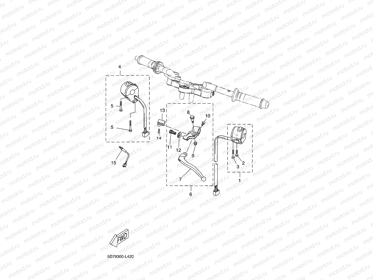 HANDLE SWITCH & LEVER