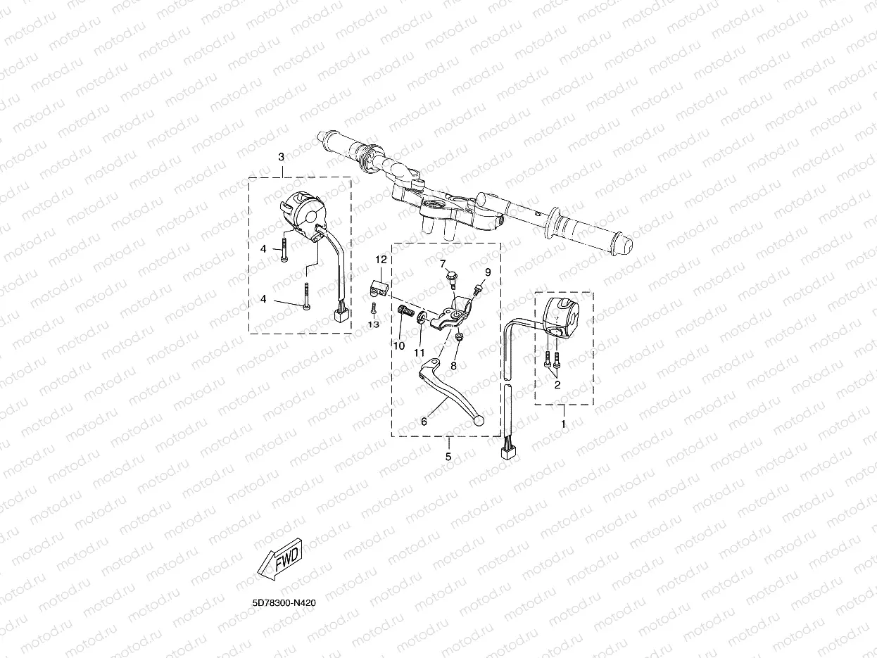 HANDLE SWITCH & LEVER