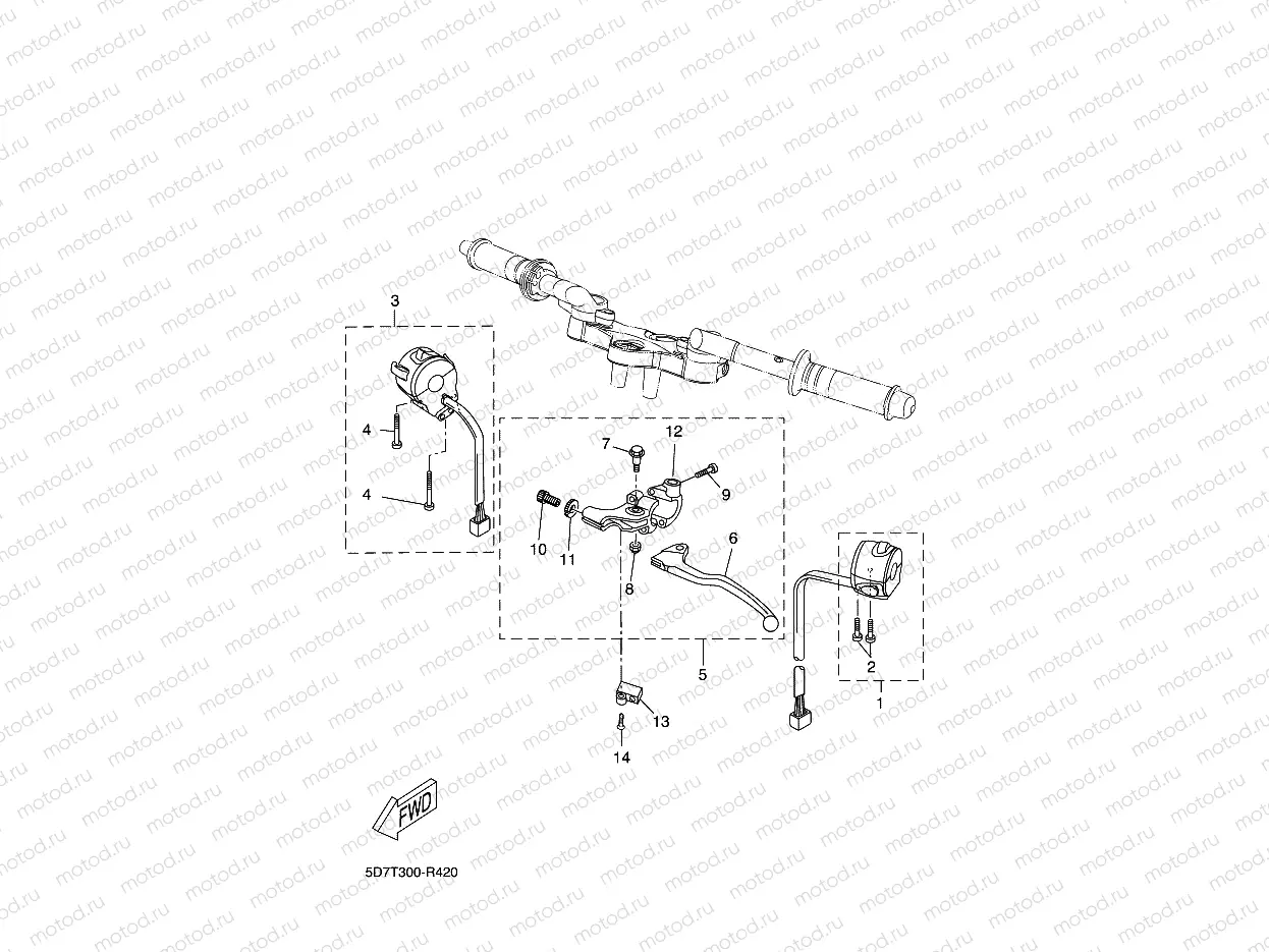 HANDLE SWITCH & LEVER