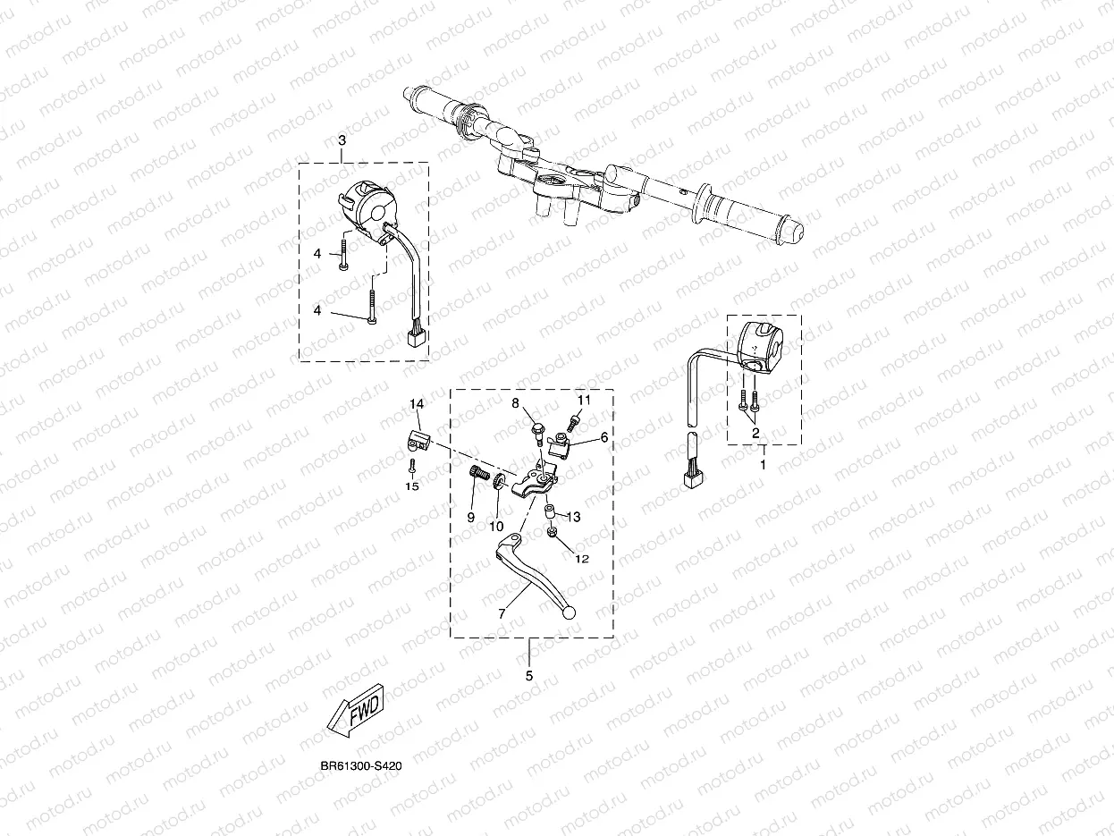 HANDLE SWITCH & LEVER