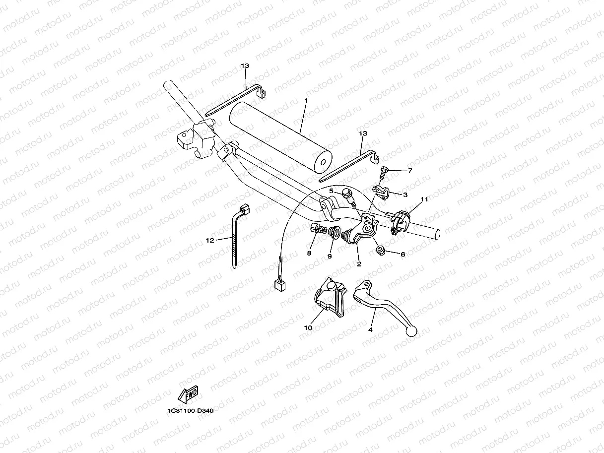 HANDLE SWITCH & LEVER