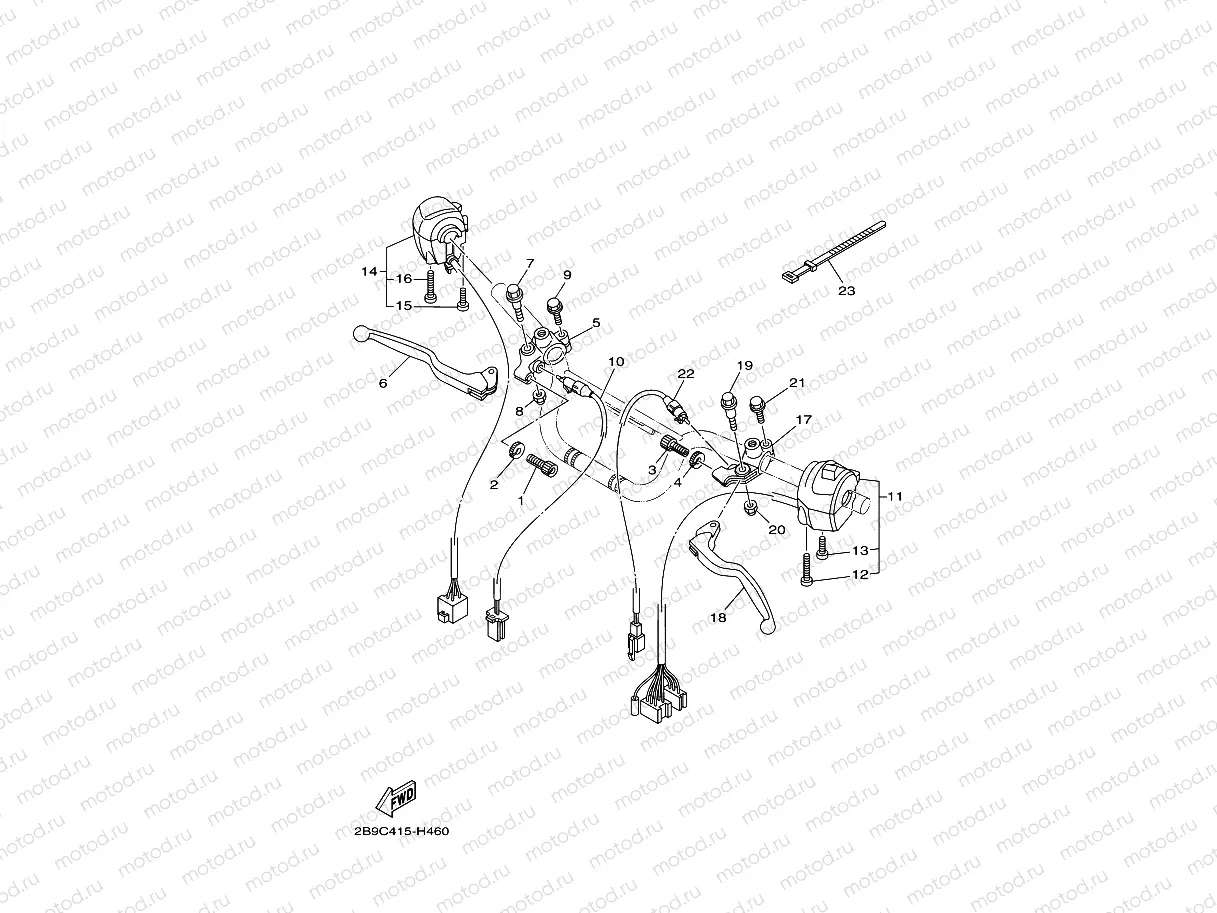 HANDLE SWITCH & LEVER