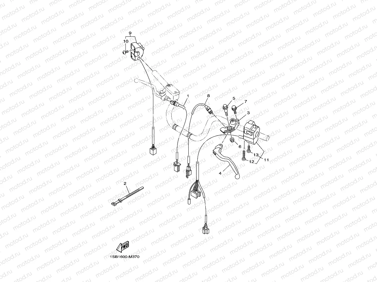HANDLE SWITCH & LEVER