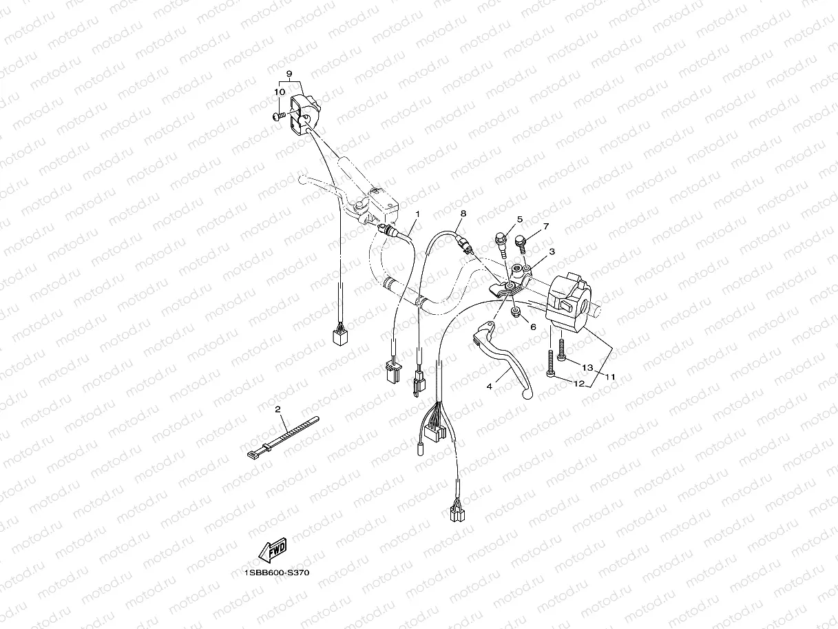 HANDLE SWITCH & LEVER