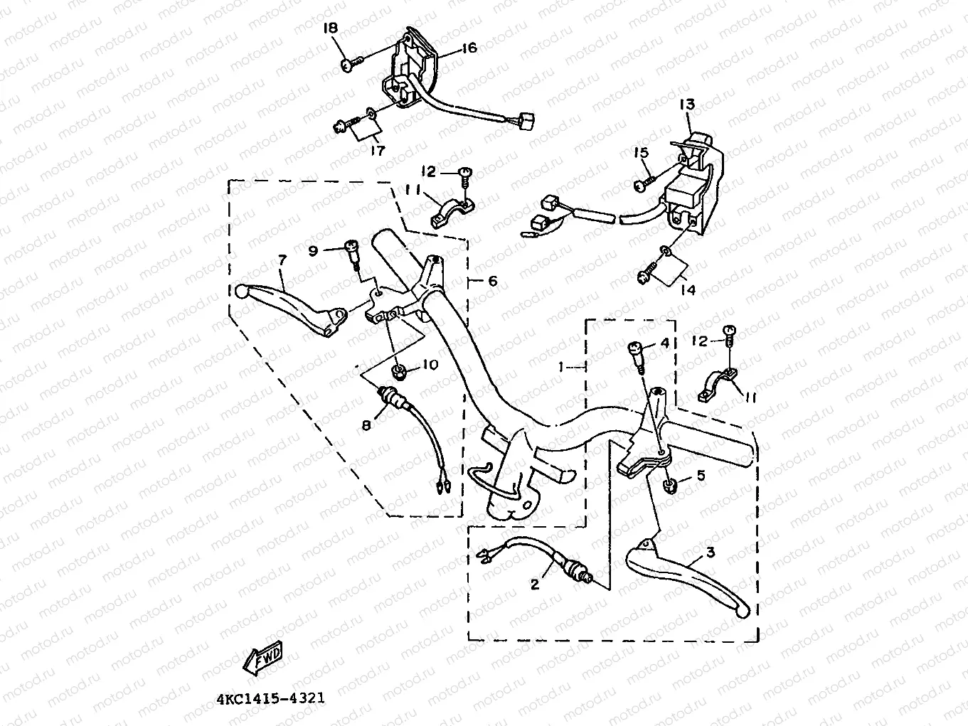 HANDLE SWITCH & LEVER