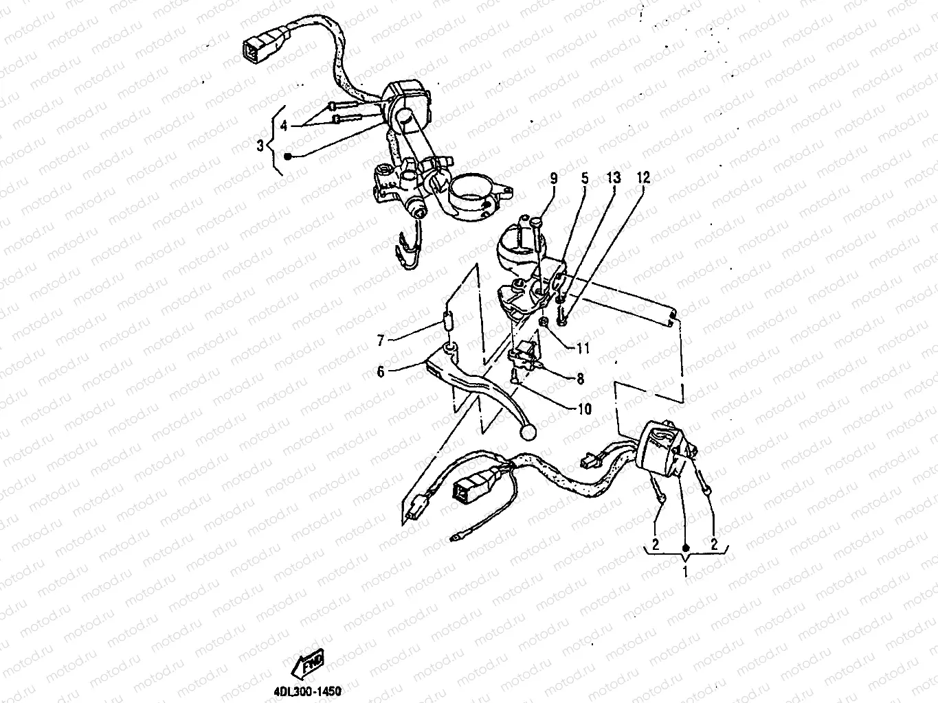 HANDLE SWITCH & LEVER