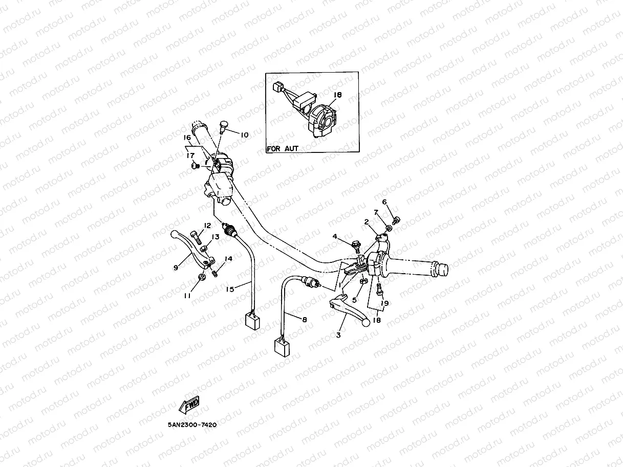 HANDLE SWITCH & LEVER