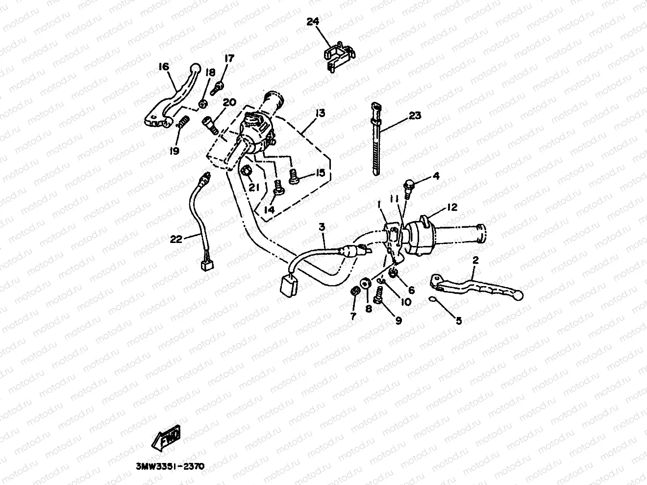 HANDLE SWITCH & LEVER